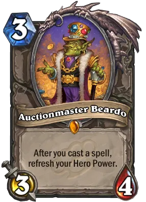 Auctionmaster Beardo Card Image