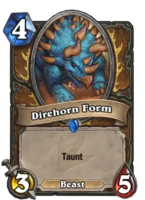 Direhorn Form Card Image