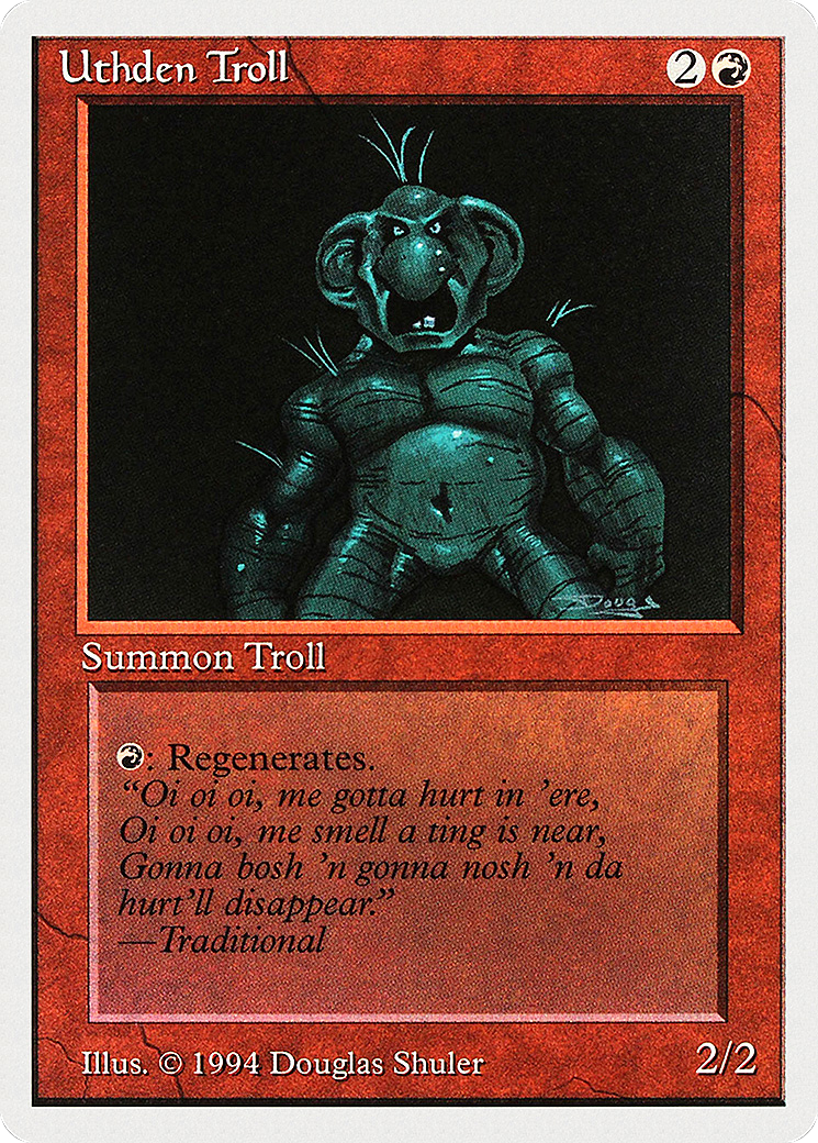 Uthden Troll Card Image