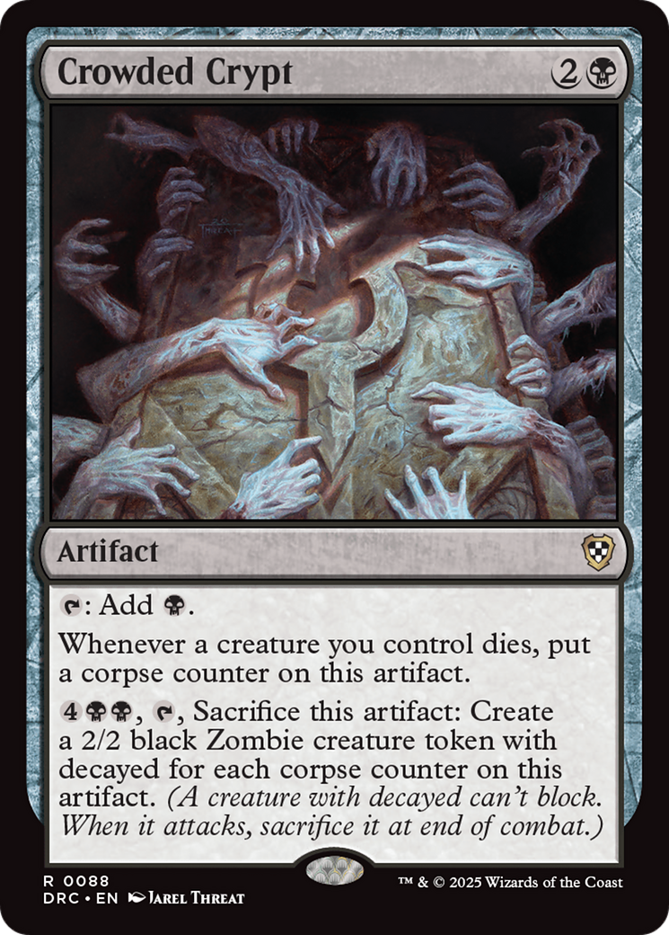 Crowded Crypt Card Image