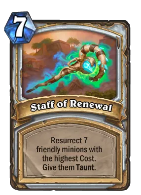 Staff of Renewal Card Image