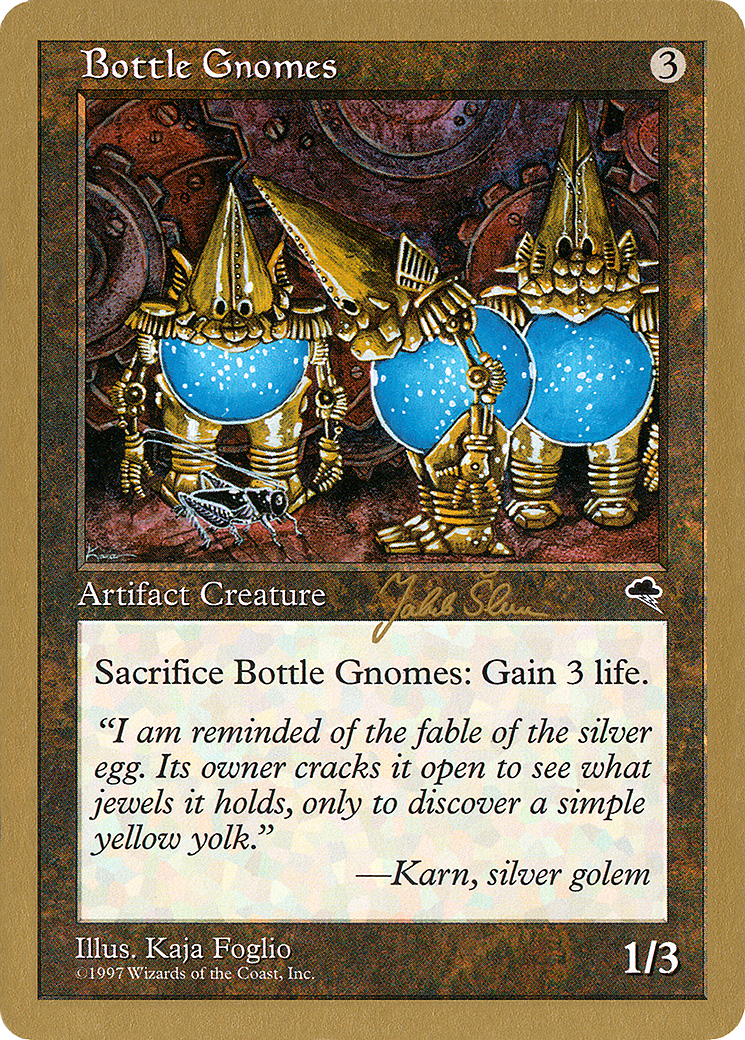 Bottle Gnomes Card Image
