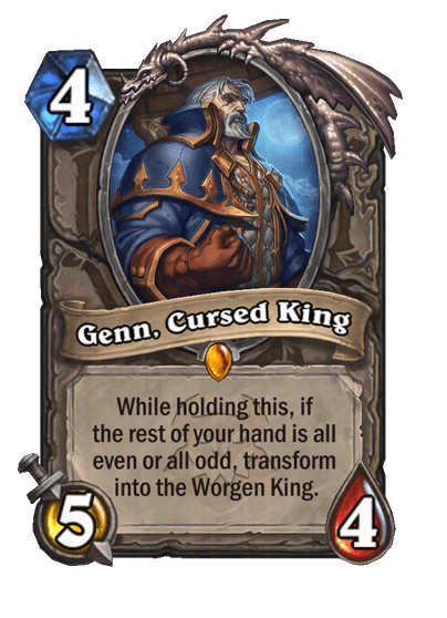 Genn, Cursed King Card Image