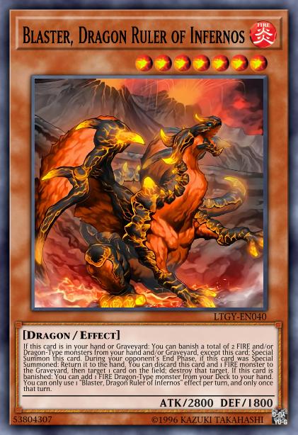 Blaster, Dragon Ruler of Infernos Card Image