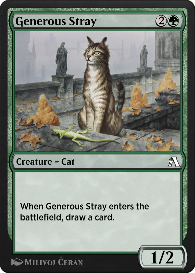 Generous Stray Card Image