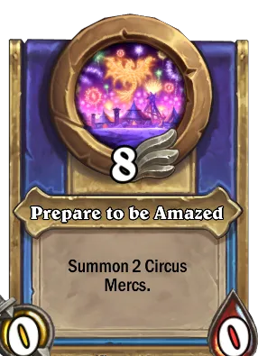 Prepare to be Amazed Card Image