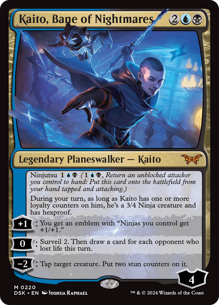 Kaito, Bane of Nightmares Card Image