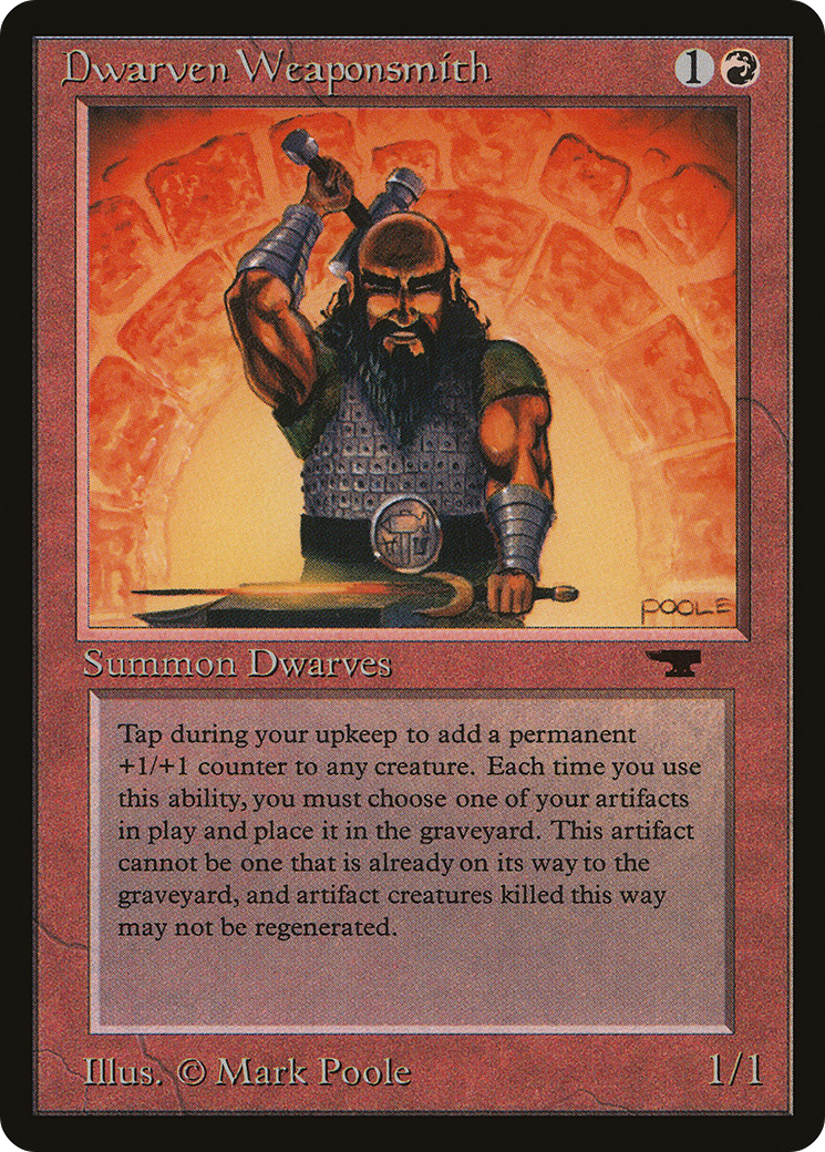 Dwarven Weaponsmith Card Image