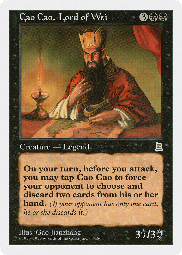 Cao Cao, Lord of Wei Card Image