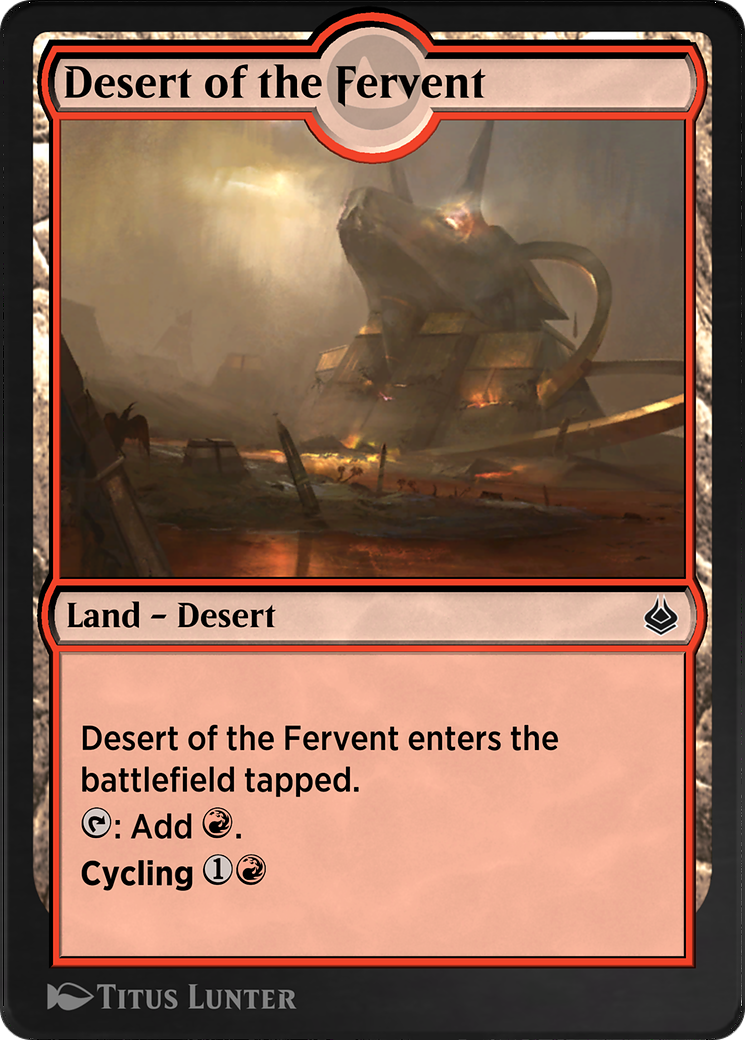 Desert of the Fervent Card Image