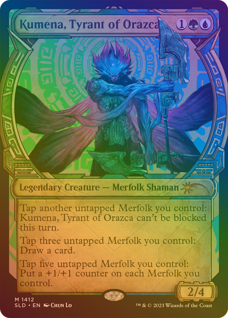 Kumena, Tyrant of Orazca Card Image