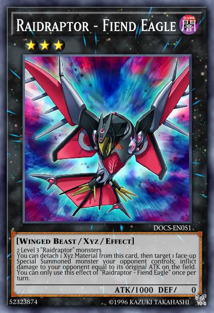 Raidraptor - Fiend Eagle Card Image