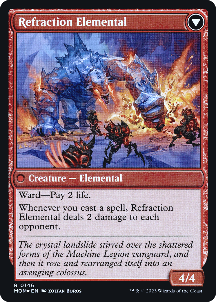 Invasion of Karsus // Refraction Elemental Card Image