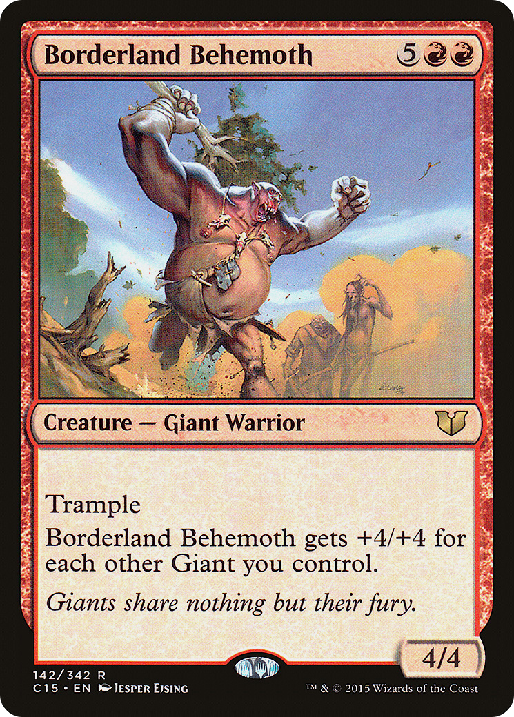 Borderland Behemoth Card Image