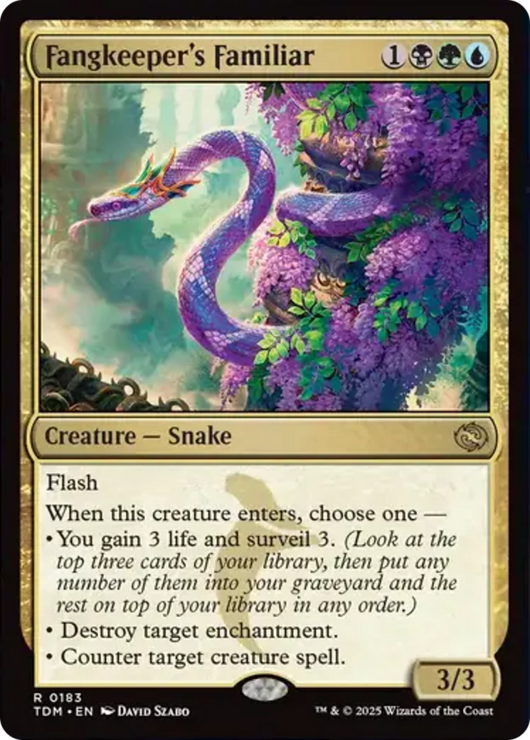 Fangkeeper's Familiar Card Image