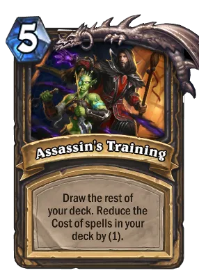 Assassin's Training Card Image