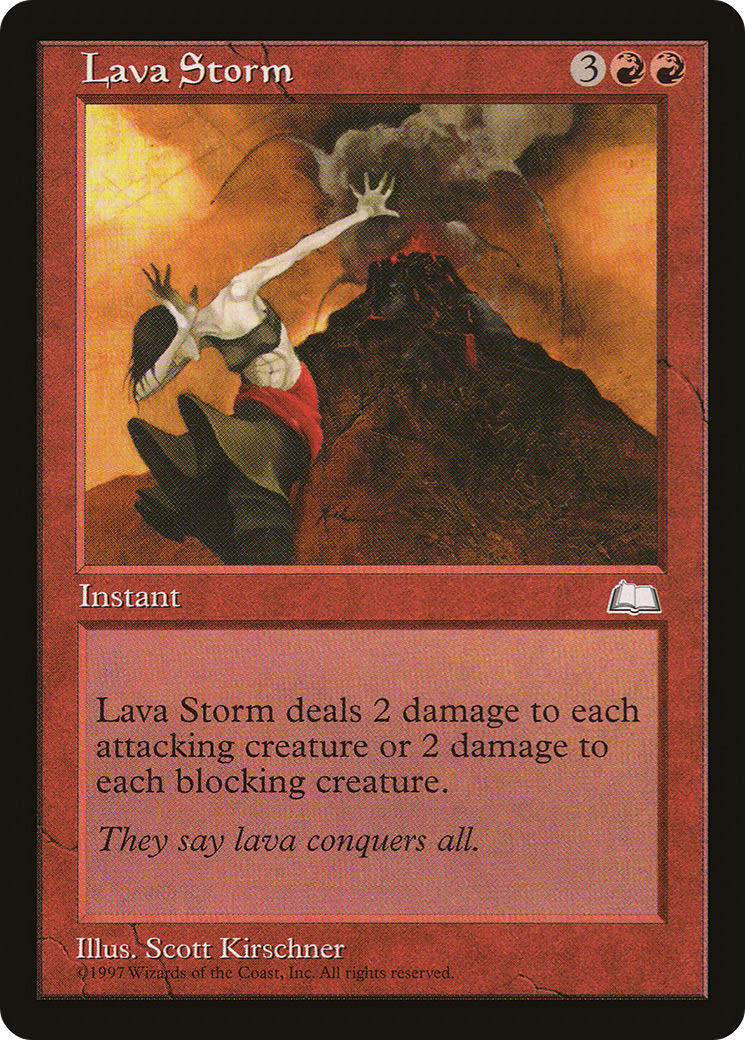 Lava Storm Card Image