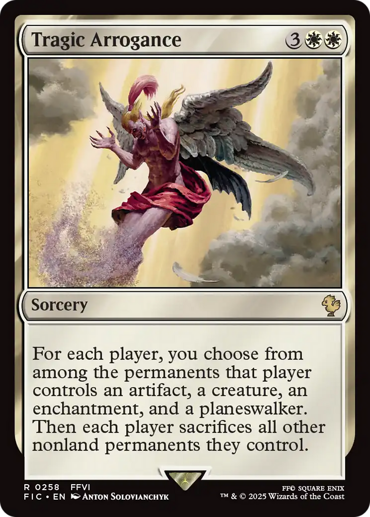 Tragic Arrogance Card Image
