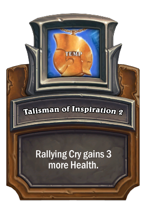 Talisman of Inspiration 2 Card Image