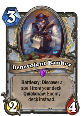 Benevolent Banker Card Image