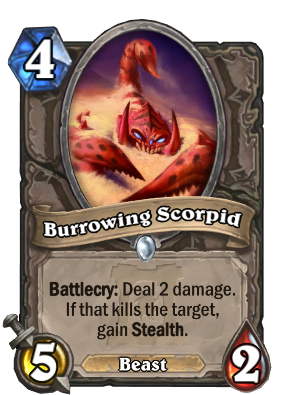 Burrowing Scorpid Card Image