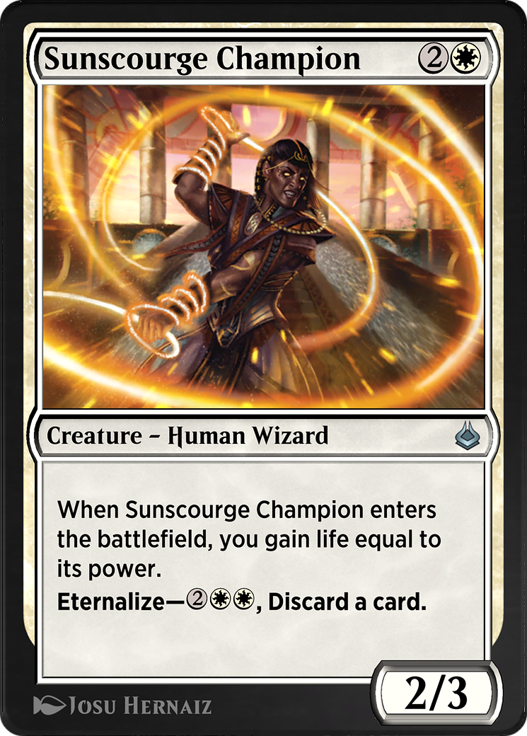 Sunscourge Champion Card Image