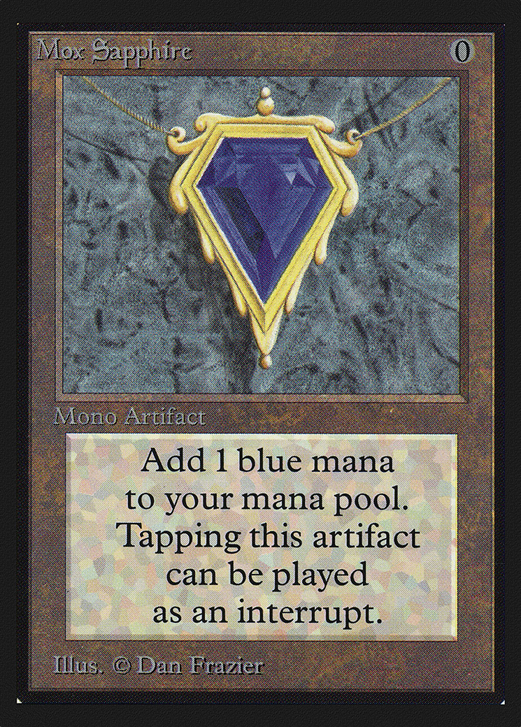 Mox Sapphire Card Image