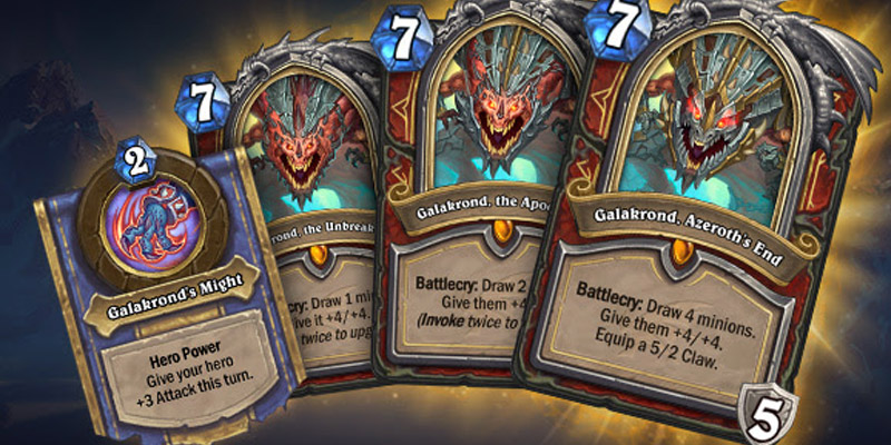 Warrior Legendary Galakrond Reveal - The Unbreakable