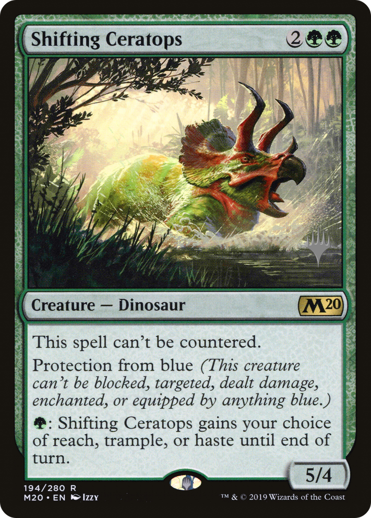 Shifting Ceratops Card Image