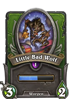 Little Bad Wolf Card Image