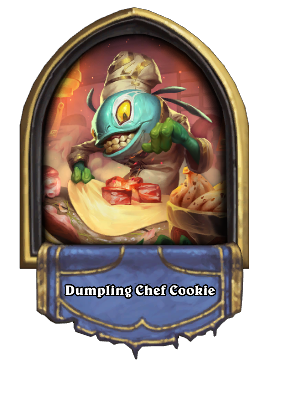 Dumpling Chef Cookie Card Image