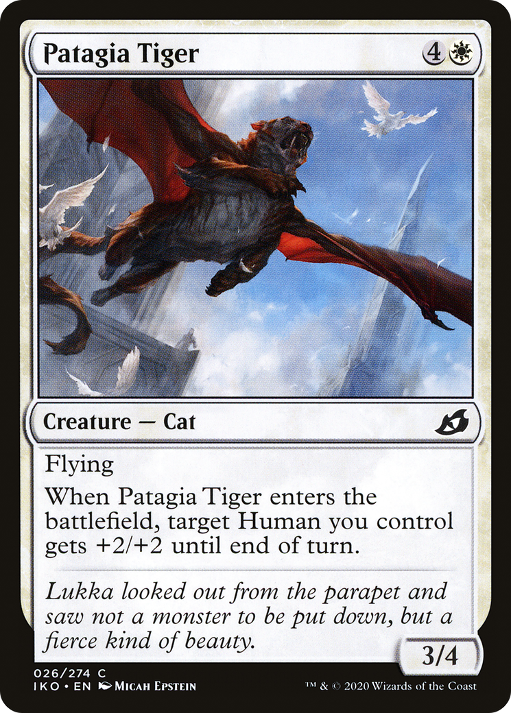 Patagia Tiger Card Image
