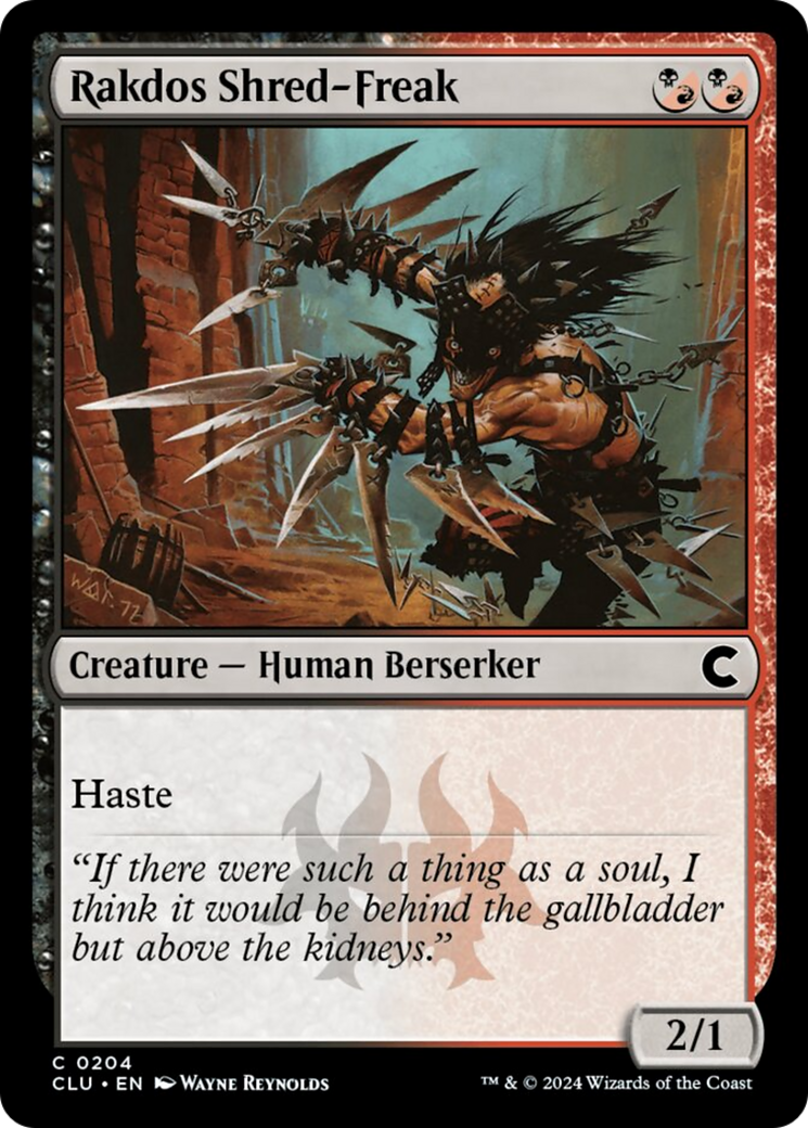 Rakdos Shred-Freak Card Image