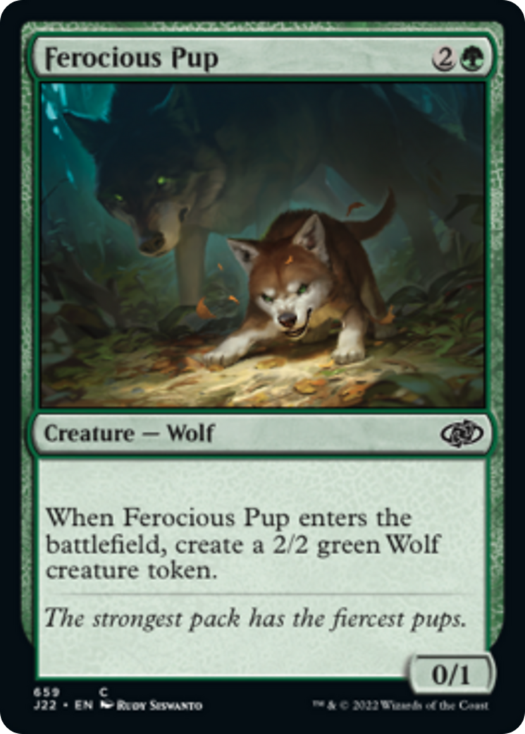 Ferocious Pup Card Image