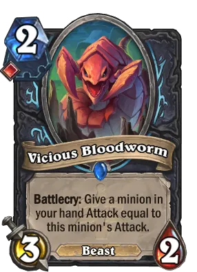 Vicious Bloodworm Card Image