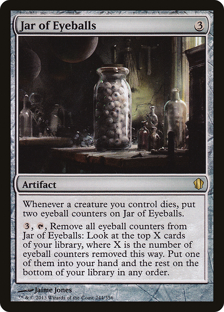 Jar of Eyeballs Card Image