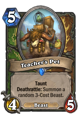 Teacher's Pet Card Image