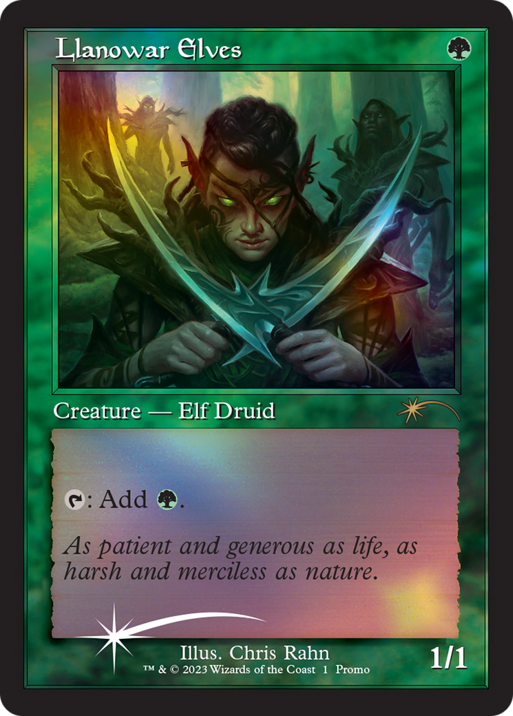 Llanowar Elves Card Image