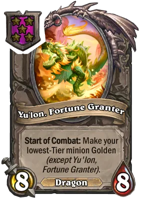 Yu'lon, Fortune Granter Card Image