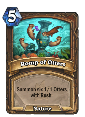 Romp of Otters Card Image