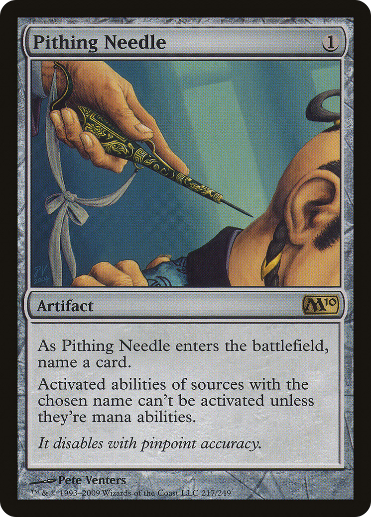 Pithing Needle Card Image