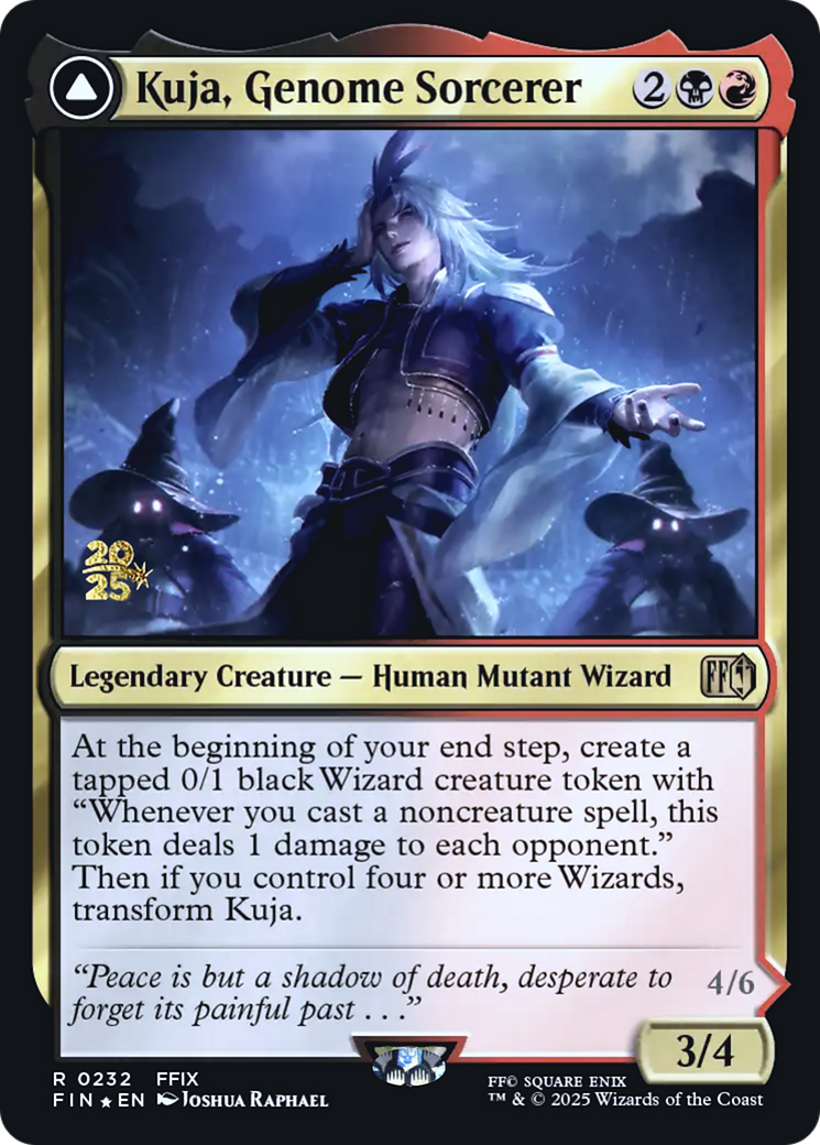 Kuja, Genome Sorcerer // Trance Kuja, Fate Defied Card Image