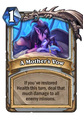 A Mother's Vow Card Image