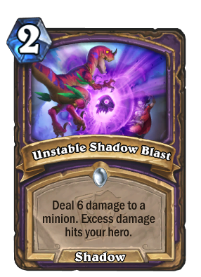 Unstable Shadow Blast Card Image