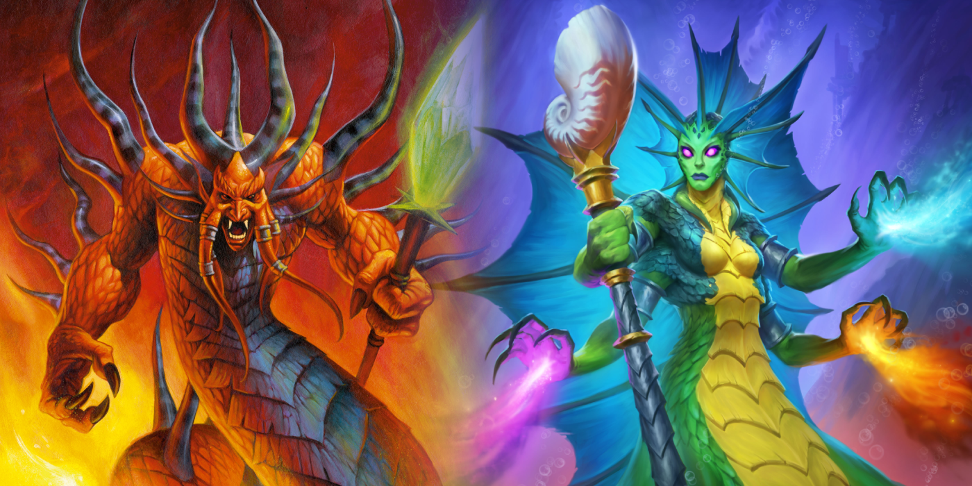 Naga Mage - Wild Hearthstone Full Deck & Guide on the Wildest of Fridays