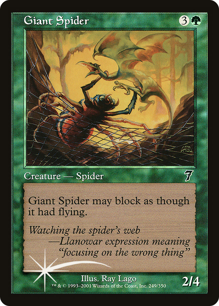 Giant Spider Card Image