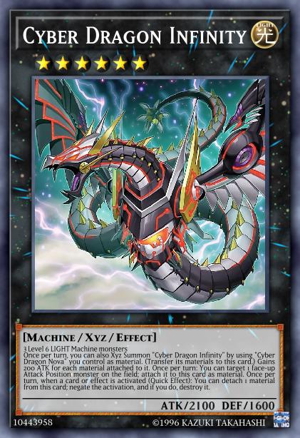 Cyber Dragon Infinity Yu-Gi-Oh Card, Art 2