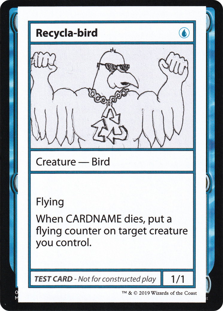 Recycla-bird Card Image