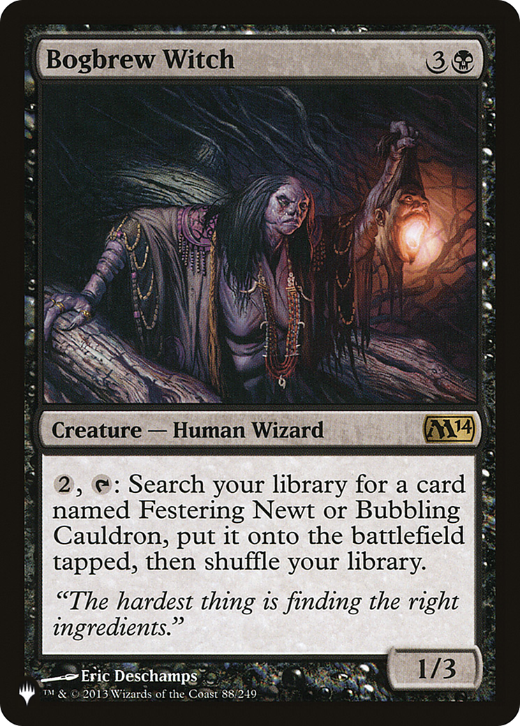 Bogbrew Witch Card Image