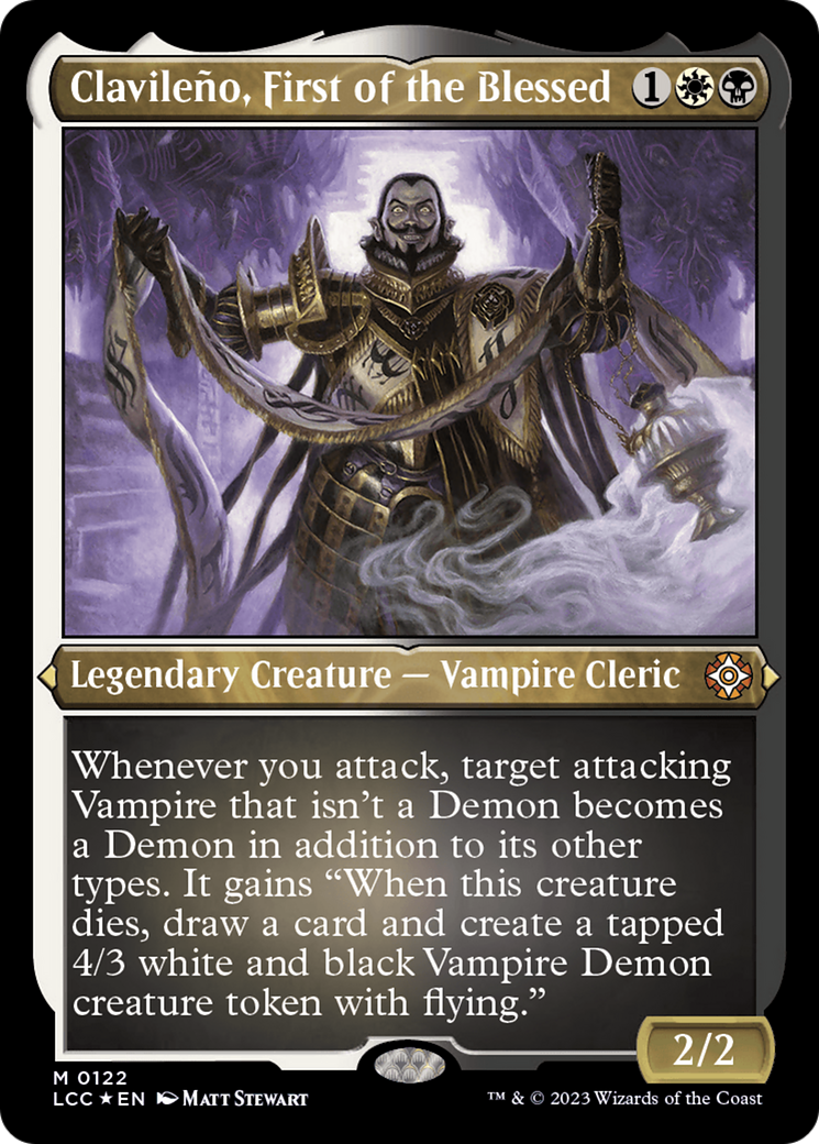 Clavileño, First of the Blessed Card Image